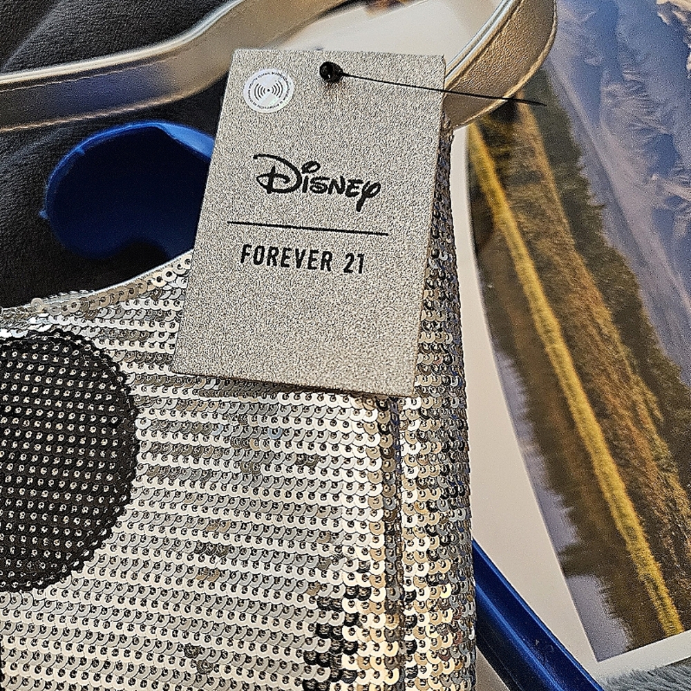 Mickey Mouse sequin purse.